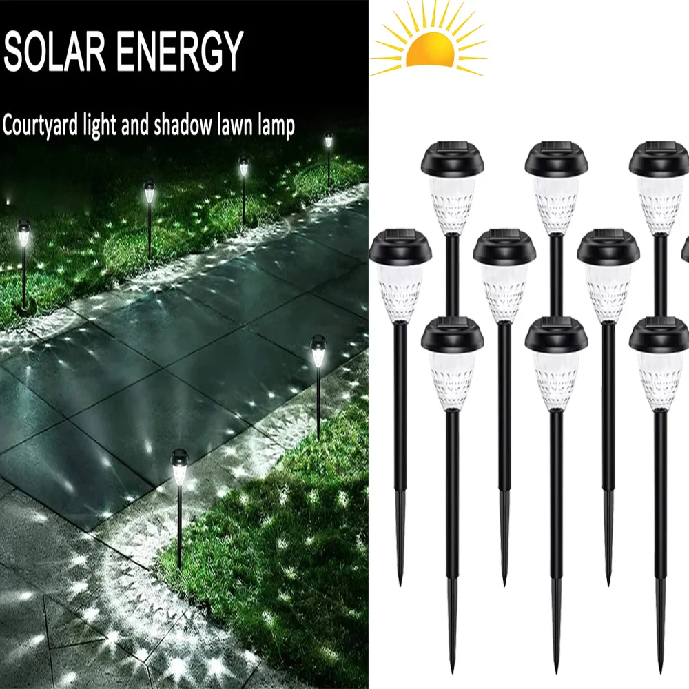 Solar Led Lawn Lamp Fairy Light Outdoor Waterproof Rechargeable Sunlight for Pathway Street Outdoor Decoration Garden Yard for solar lights,solar wall lamp,solar led lights,lawn lamp