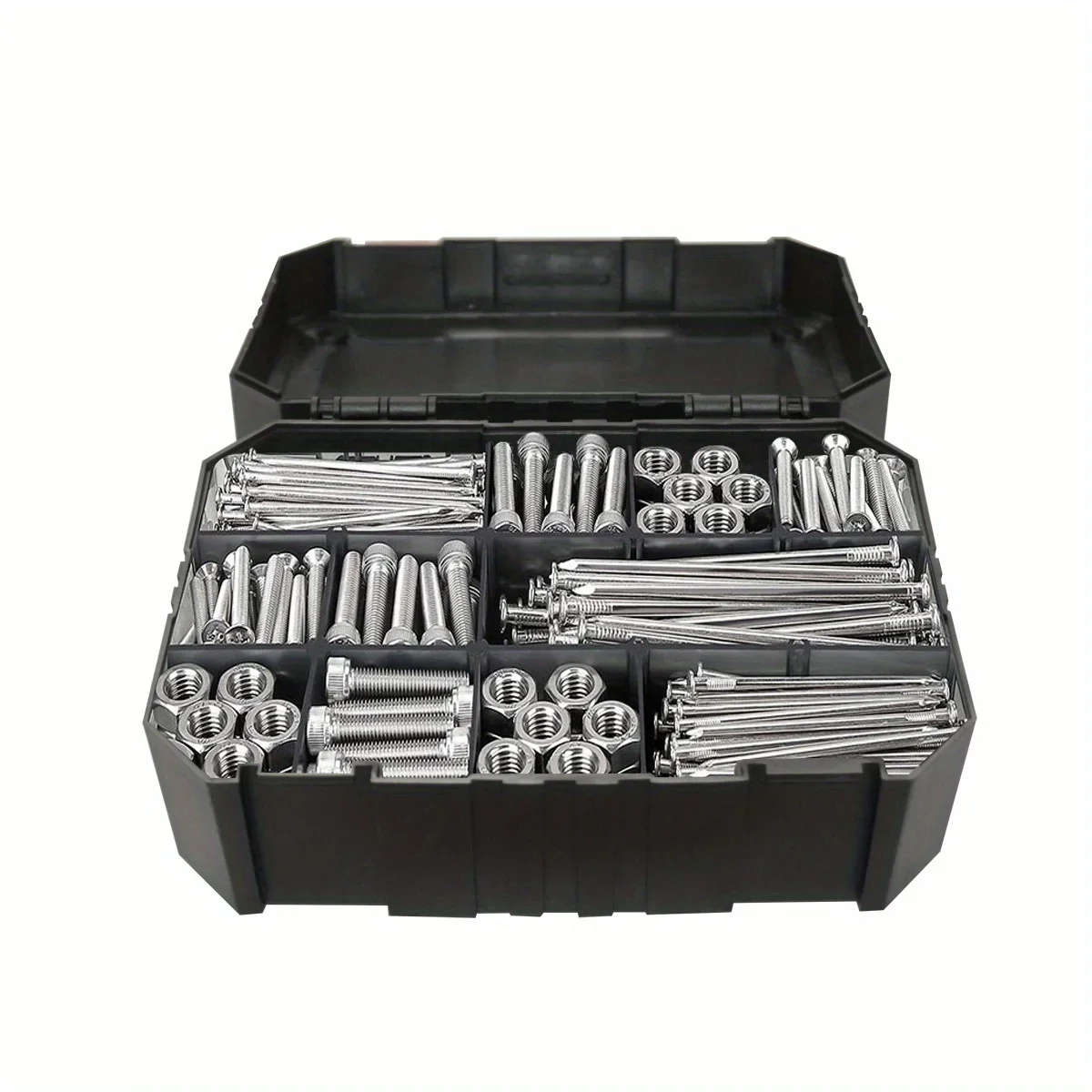 Plastic Packaging Box Small Hardware Accessories Storage Case Aiming Plastic Tool Box Organizer Drill Storage Case (No cotton)