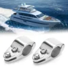 2pcs 316 Stainless Steel Boat Marine Hinged Upper Jaw Slide Hinge Hardware Fittings 20mm/22mm/25mm/30mm/32mm Jaw Slide Hardware 5