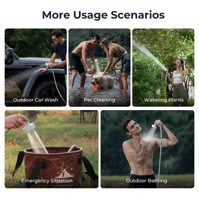 Portable Electric Outdoor Shower Pump