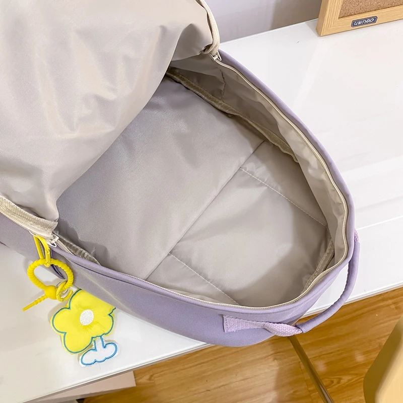 Fashion New Ladies Student Backpack Cool Women Laptop Book Bag Trendy Cute Female College Backpack Girl Travel Kawaii School Bag