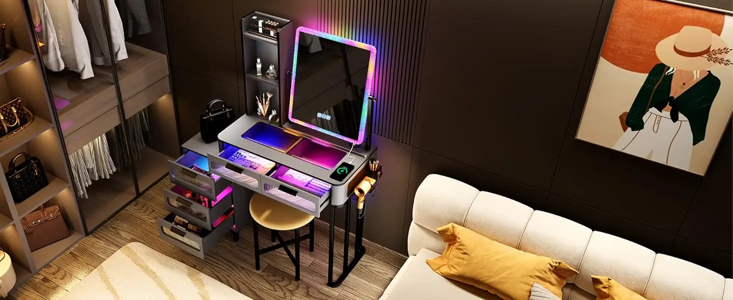 vanity mirror with lights