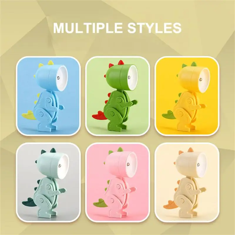 

Cartoon Pet Night Light LED Folding Table Lamp Mini Cute Pet Book Light Student Bedroom Bedside Lamp For Holiday Birthday Gift