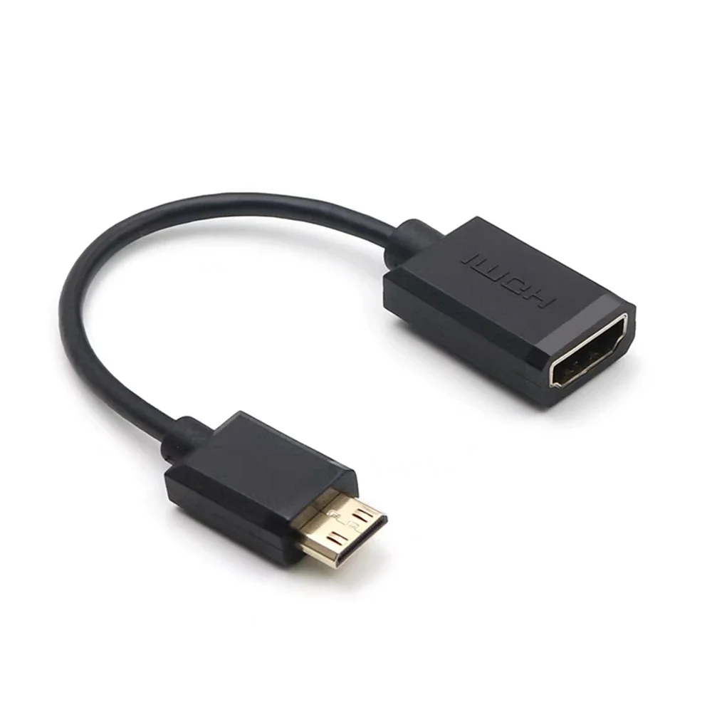 Micro mini HDMI high-definition connector to HDMI standard 4k adapter cable 60Hz computer mini adapter mini extension cable