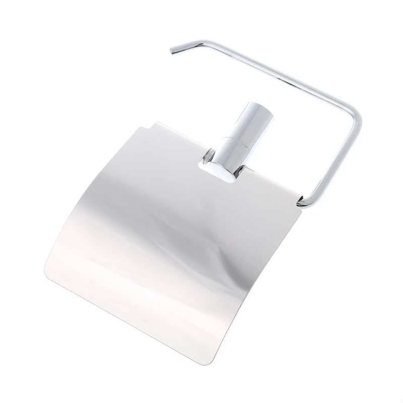 Bathroom Toilet Roll Paper Holder Vacuum Suction Cup Stainless Steel Wall Mount