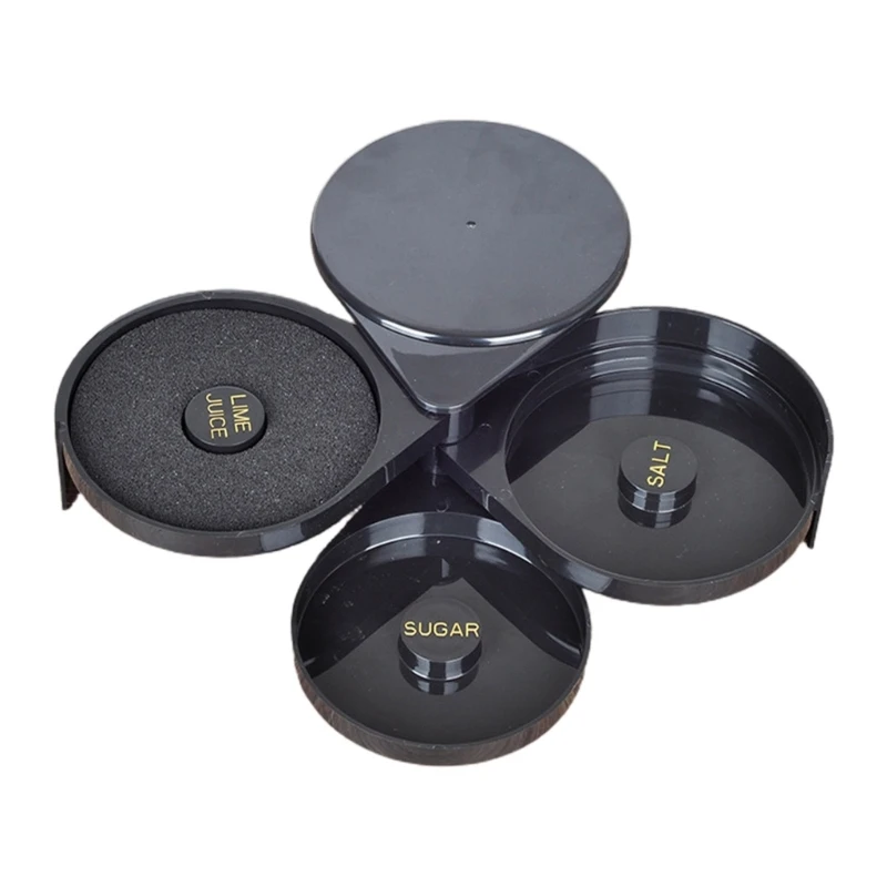 Sale Sugar Tajin-Glass Rimmer Plastic Margarita-Cocktail Salt Rimmer Plastic-Bar Salt-And-Sugar Rimmer Bartender-Tool G2Ab