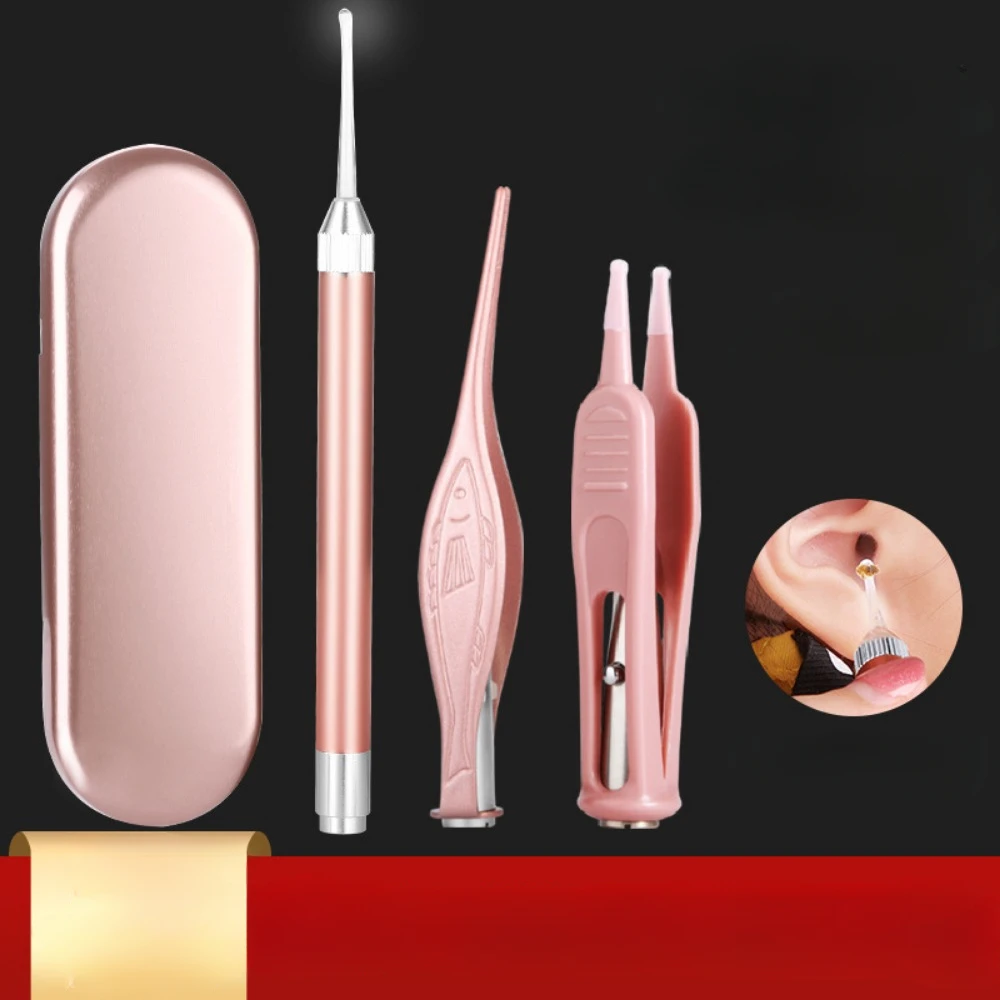 Portable Smart Visual Ear Pick With Light Ear Pick Ear Spoon Shiny Creative Child Visible Earpick Ear Cleaning Tools Health Care 4