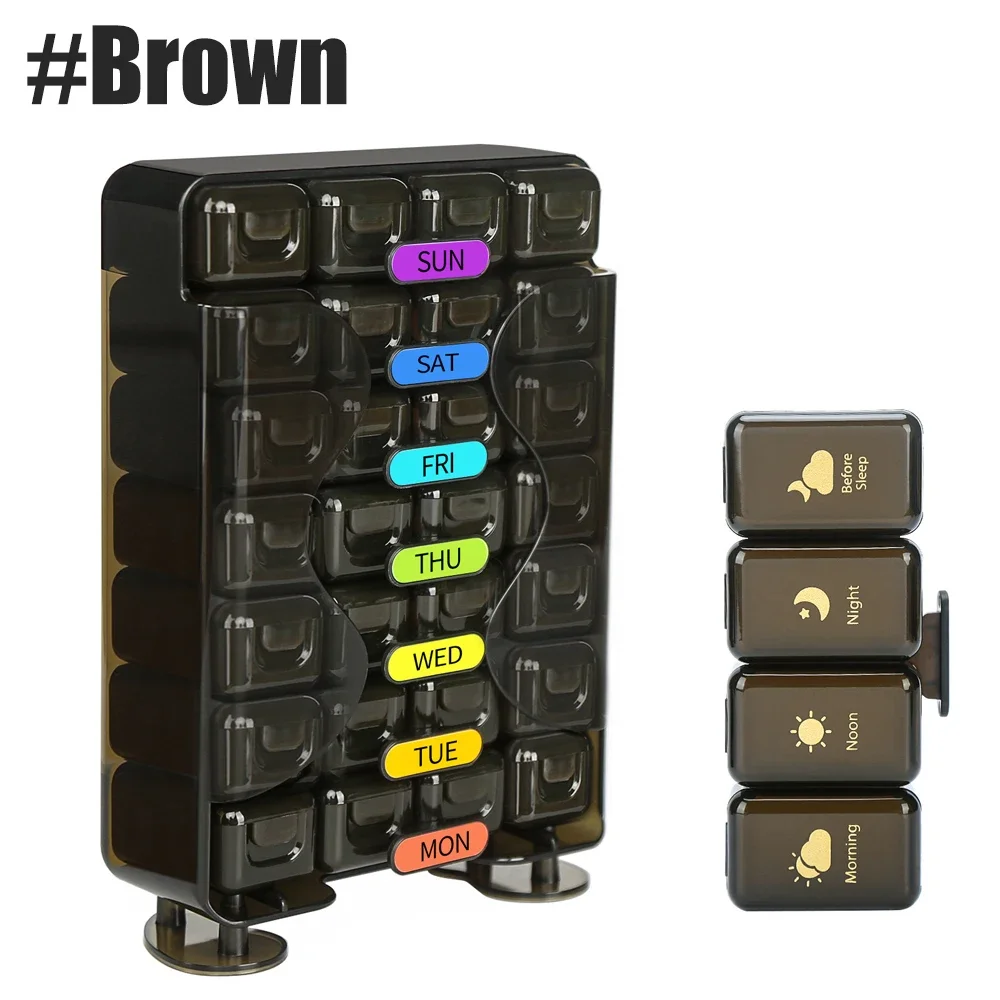 منظم حبوب دواء اسبوعي ٤ مرات