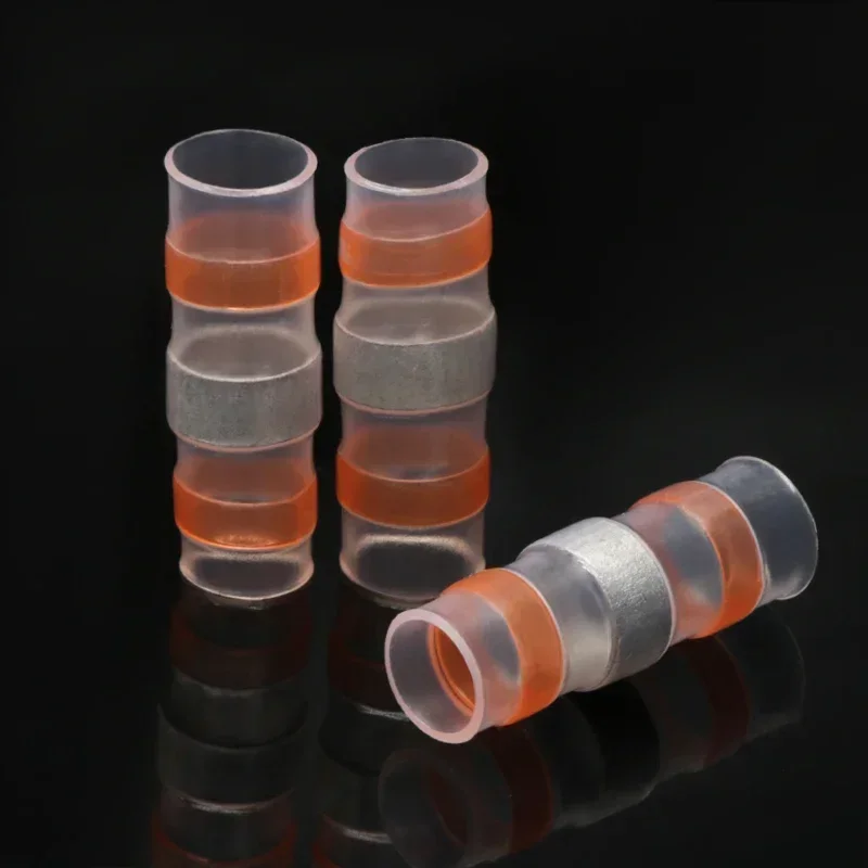 Solder Seal Wire Connectors 3:1 Heat Shrink Insulated Electrical Wires Terminals Butt Splice Waterproof 10/20/30/50/100pcs
