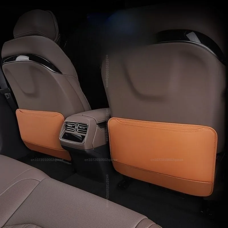 BYD 한 EV/한 DM-i 2022 2023 2024 2025 2026 뒷좌석 등받이 킥 방지 매트 내마모성 보호대 자동차 내부 액세서리