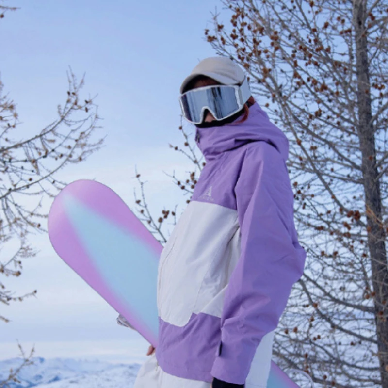 Winter New Sports Jackets for Men Woman Cotton Tops Suit Snowfield Outdoor Waterproof Warm Snow Clothes Speciality Ski Coat