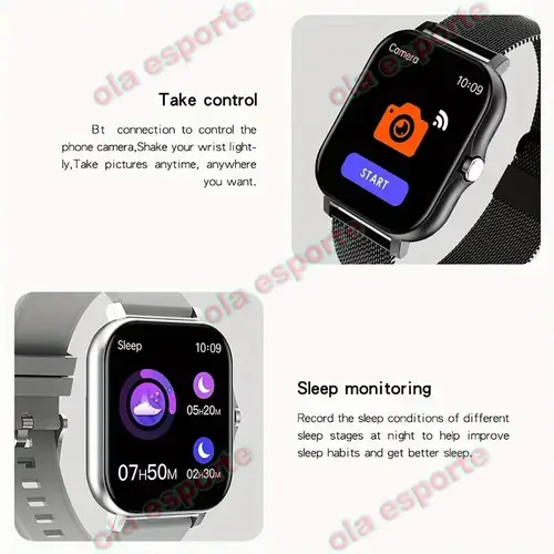 2026 New Smart Watch Men Women Heart Rate 1.83" AMOLED Screen Waterproof Bluetooth Call Sports Smart Watch For iOS Android HW12 - Image 6