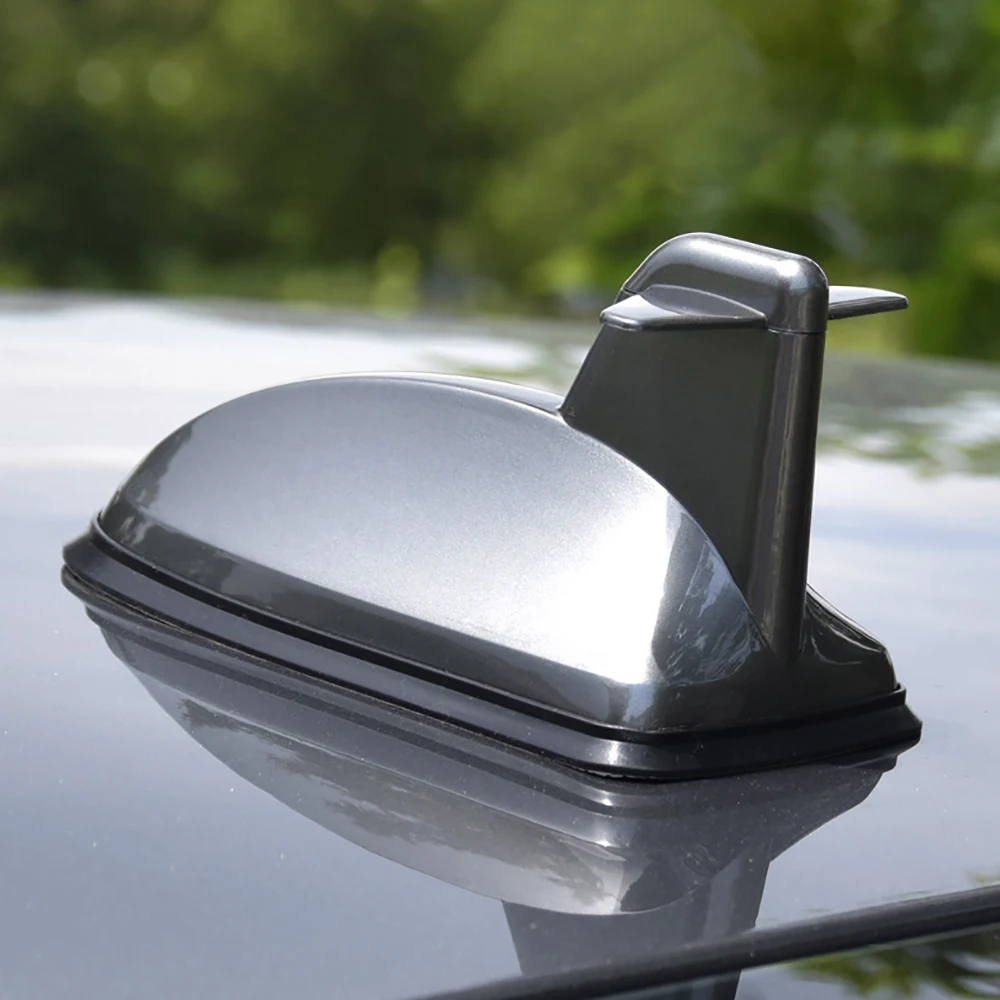 Antena De Aleta De Tiburón Para Coche - Cubierta Decorativa ABS, Antiestática, Fácil Instalación (15 Cm)