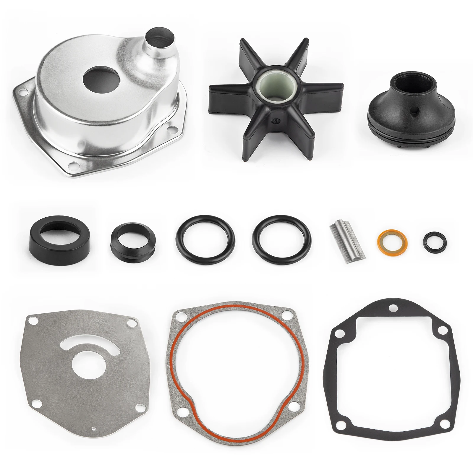 Water Pump Impeller Repair Kit 817275Q05 18-3147 Replacement for 200 225 250 Mercruiser Alpha I Gen II boat engine parts