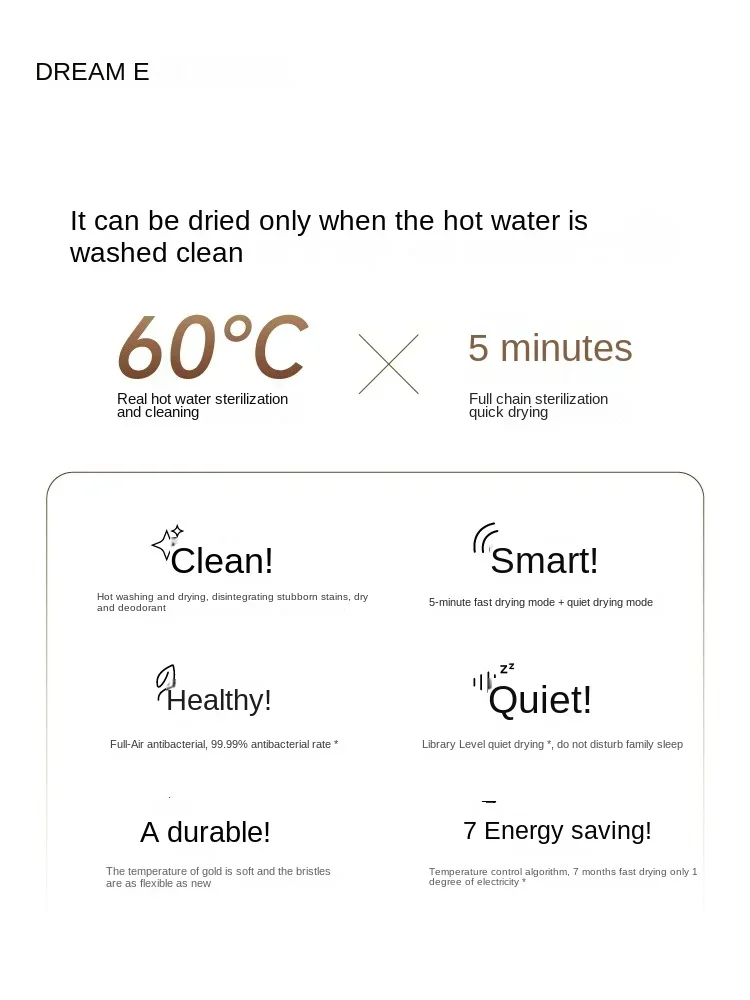 [Flagship new product] DREAME H30 Floor washing machine Hot washing can lie flat suction drag suction sweep machine 5