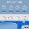 Portable Washing Machine, 40Lbs Compact Washing machine, Twin Tub Laundry Washer Machine with Built-in Drain Pump 5