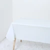 1pc Reusable Tablecloths 137x183cm BPA Free Plastic Dining Table Cover Cloth for Parties Picnic Camping Disposable Tablecloths 3