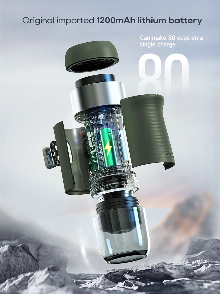 HiBREW Portable Espresso Coffee Machine 2