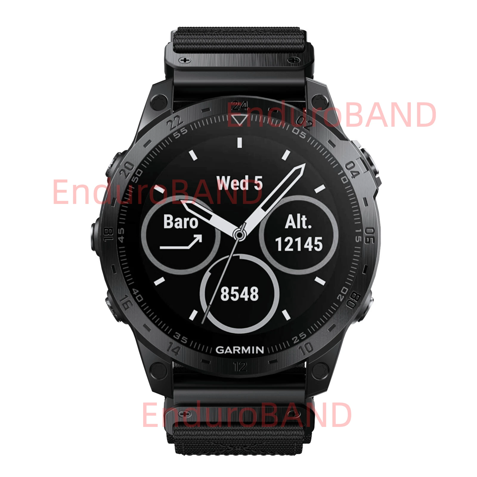 For Garmin Fenix 5X/6X/7X Watch Band 26mm Nylon Sports Strap, 26mm QuickFit Nylon Watch Strap For Garmin Fenix 5X Plus/ 6X Pro