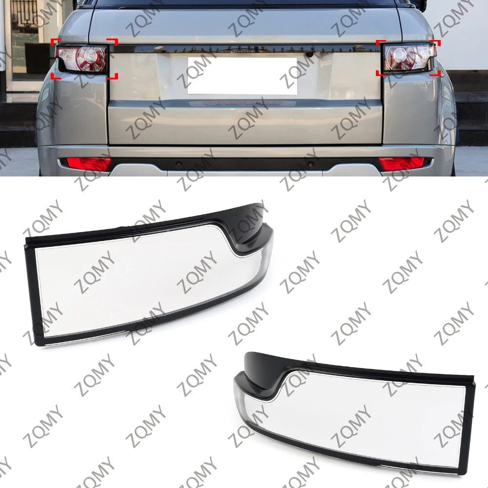 

2x Car Tail Light Lens Cover Tail Lamp Lampshade Lamp Shell For Land Rover Range Rover Evoque 2012 2013 2014 2015 2016 2017-2019