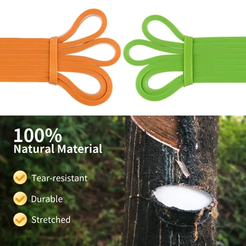 Set of 5 Pull Up Assistance Bands Thick Heavy Duty Resistance Bands Set Exercise Stretch Workout Fitness Band for Body Training 5