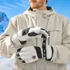 Winter Snowboard Ski Gloves Non-slip Touch Screen Waterproof Motorcycle Cycling Plush Warm Riding Gloves High-quality 2