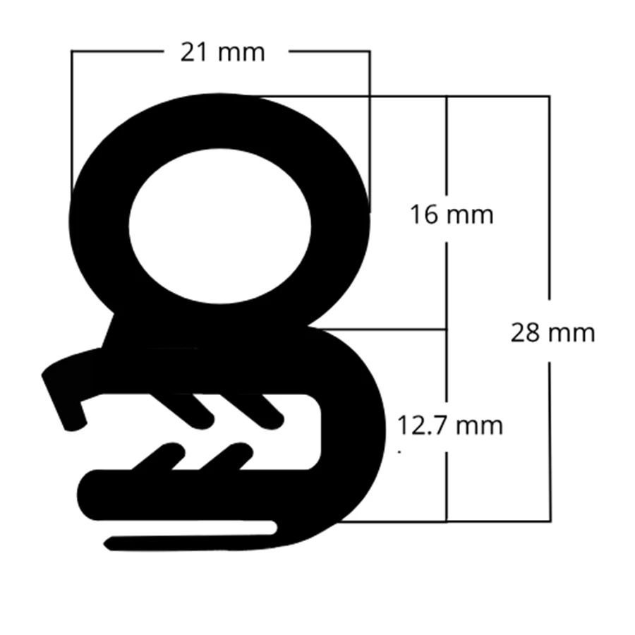 do carro weatherstrip epdm cinto aço weatherstripping