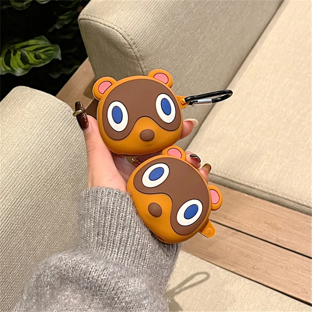 Per Samsung Galaxy Buds 2 Live Pro 2 Custodie Per Auricolari Cartoon Civet Cat Custodia Protettiva In Silicone Morbido Per Accessori Samsung Bud