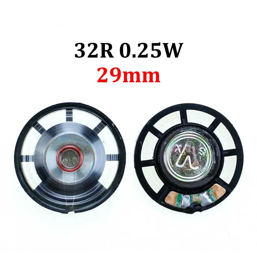 JCD Mini Audio Portable Speakers 27mm 29MM 8R 32R 0.25W 8/32 Ohm Speaker External Magnetic Speaker DIY For Toy portable speaker,audio speaker