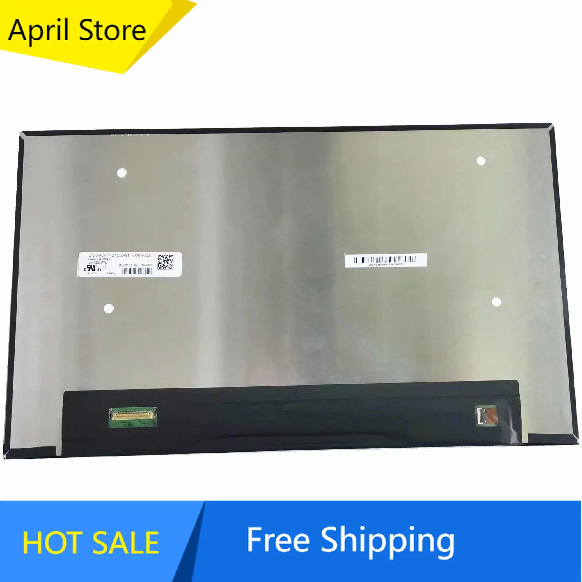 

LM133LF7L01 LM133LF7L 01 13.3'' Laptop LCD Screen Panel DP/N: 04RX4Y