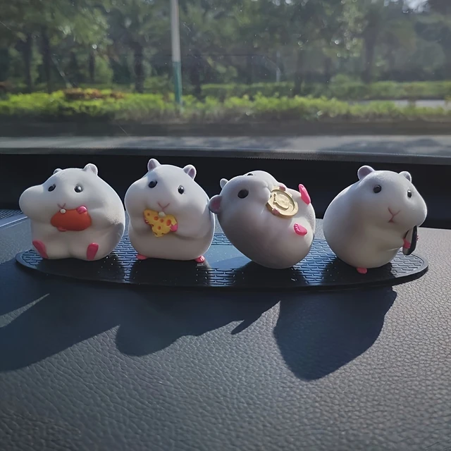 Niedliche Anime stehlen Hamster Auto Interieur Auto Ornament Fenster  Ornament Auto Zubehör kleines Geschenk