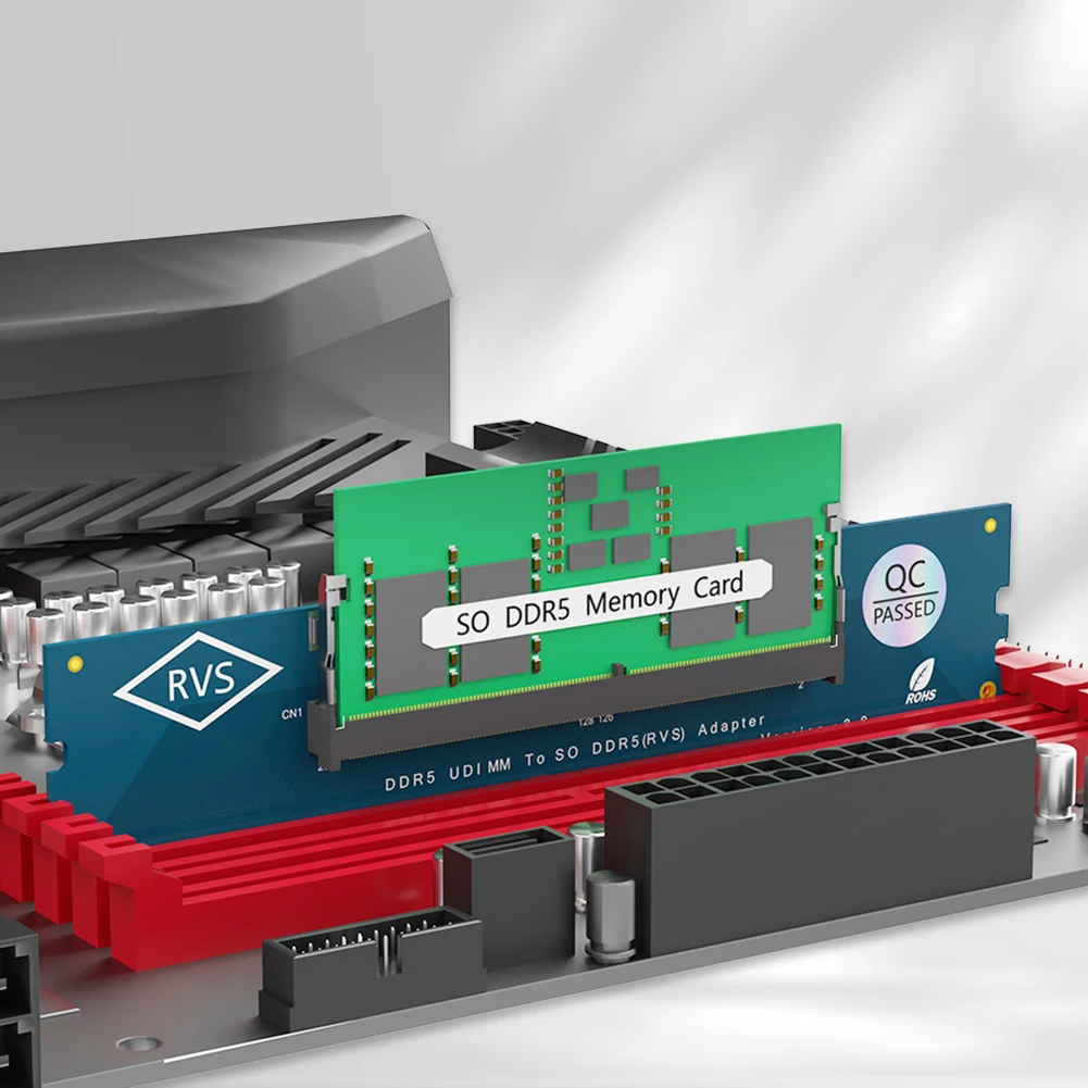 Laptop SO DDR5 RAM To Desktop DDR5 U-DIMM Adapter Memory Card Converter Laptop To Desktop SO-DIMM PC DIMM Card