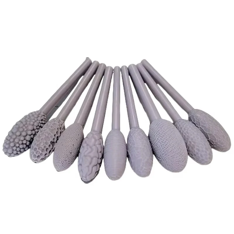9-Piece DIY Crafting Clay Texture Tool Set Ideal for Clay Art & Embossed Latticework