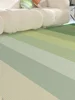 Green Gradient Geometric Carpet Minimalist Fresh Rug Waterproof Non-Slip Living Room Carpets Comfortable Easy Care Bedroom Rugs 5