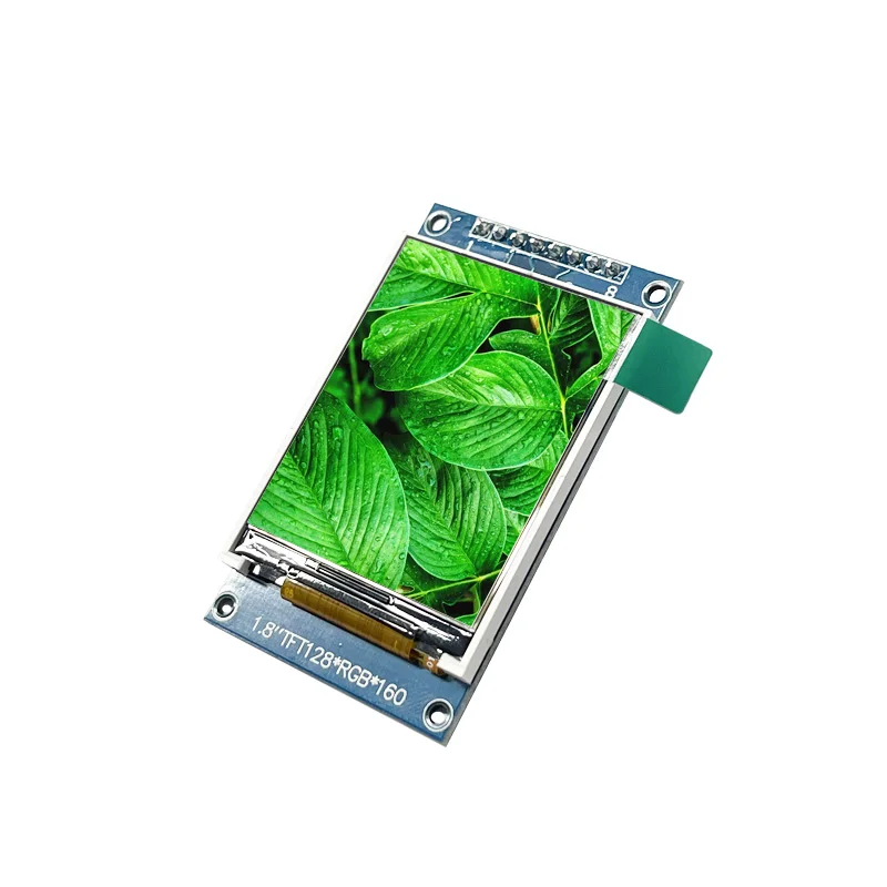 Modulo Lcd Tft Da 1.8 Pollici Schermo A Colori 1.77 Tft Lcd St7735 Porta Seriale A 8 Pin 128*160 Matrice Di Punti