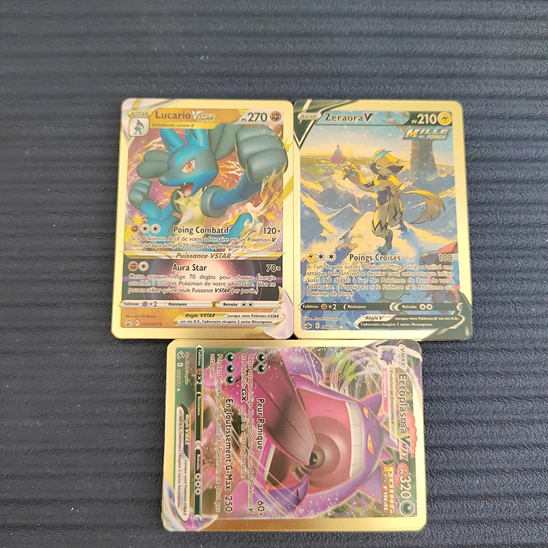 Toxel Shiny Pokemon Custom Card Glitter French English Print 