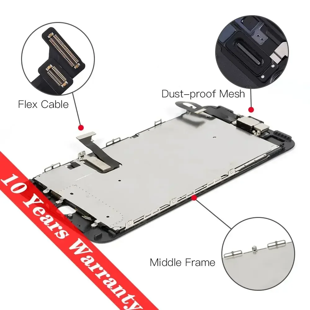 PINZHNEG Screen LCD For iPhone SE 8 PLUS 6 6S 7 Plus Display Incell Replacement Screen 10 Years Warranty lcd display screen