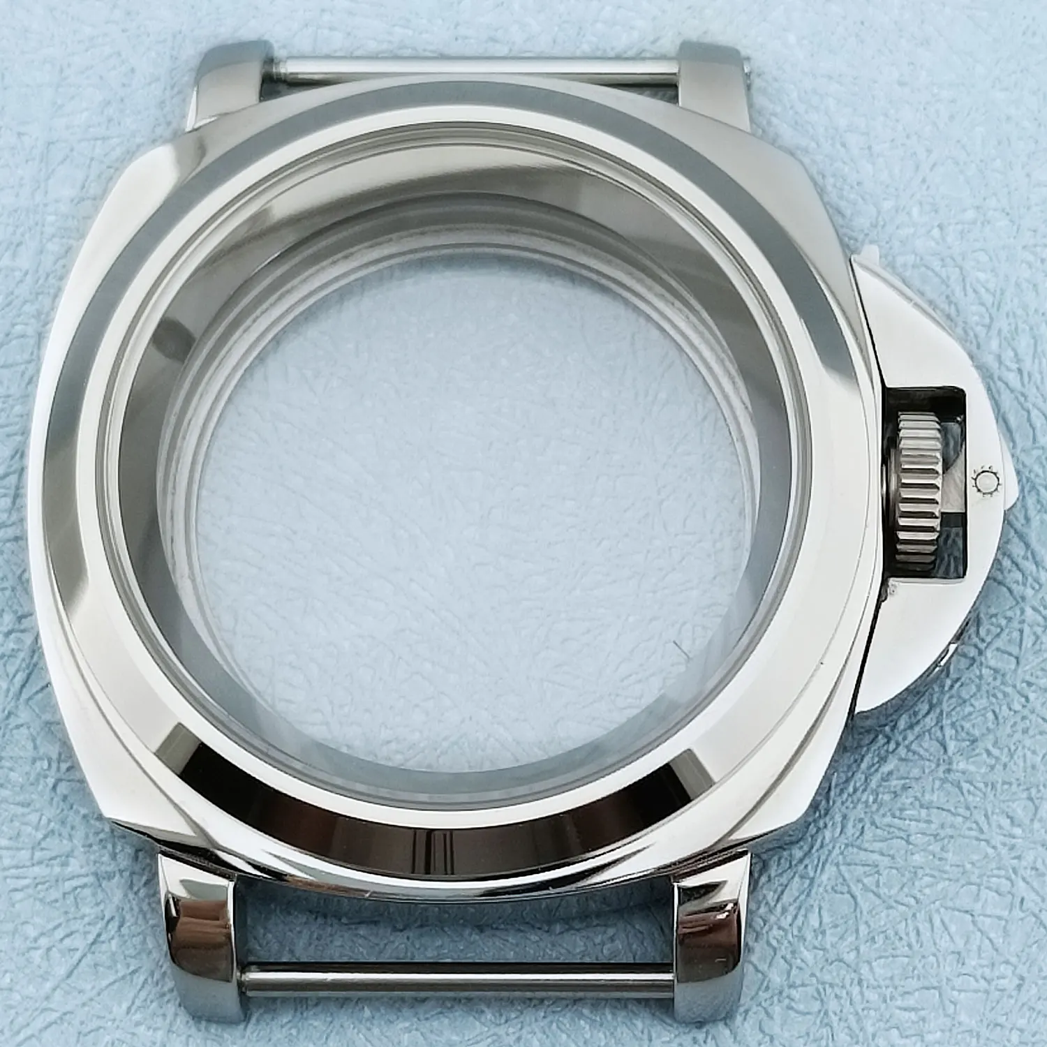 Premium 40mm Sapphire 10ATM Waterproof Stainless Steel Watch Case with Handle