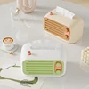 1pc Radio Model Tissue Box Napkin Case Spring Automatic Lift Tissue Dispenser Household Multifunction Tissue Storage Container 2