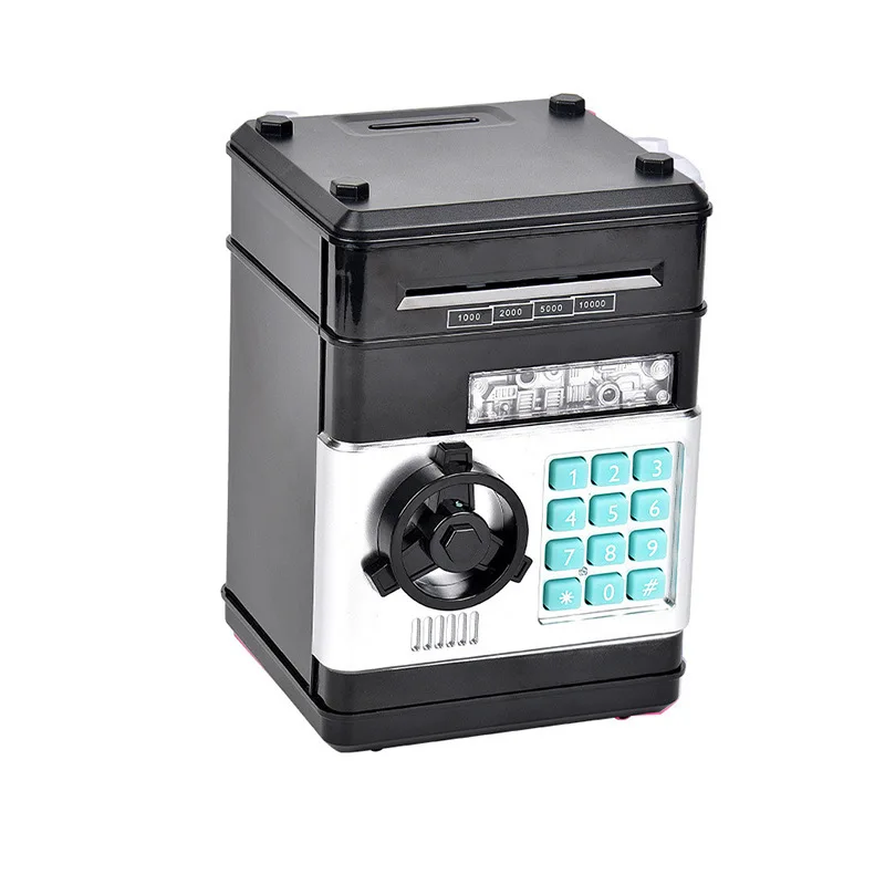 Children's Money Bank Automatic Coin Rolling Feature Savings Deposit Function