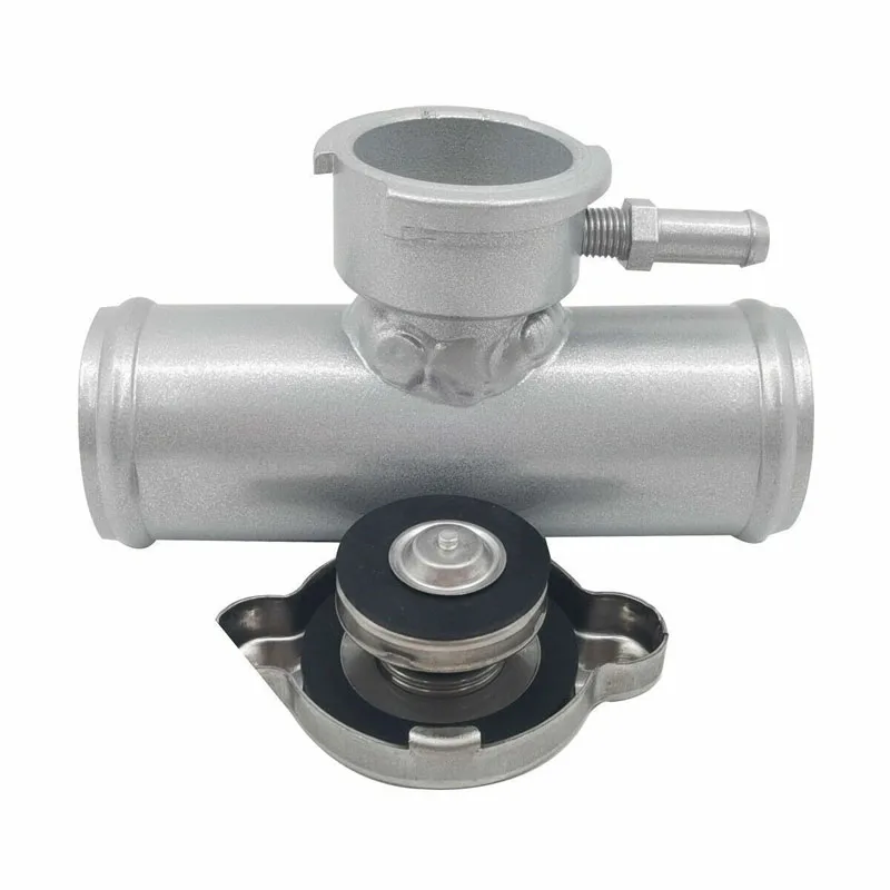 IN LINE RADIATOR HOSE FILLER NECK / CAP 11/2" HOSE 38mm