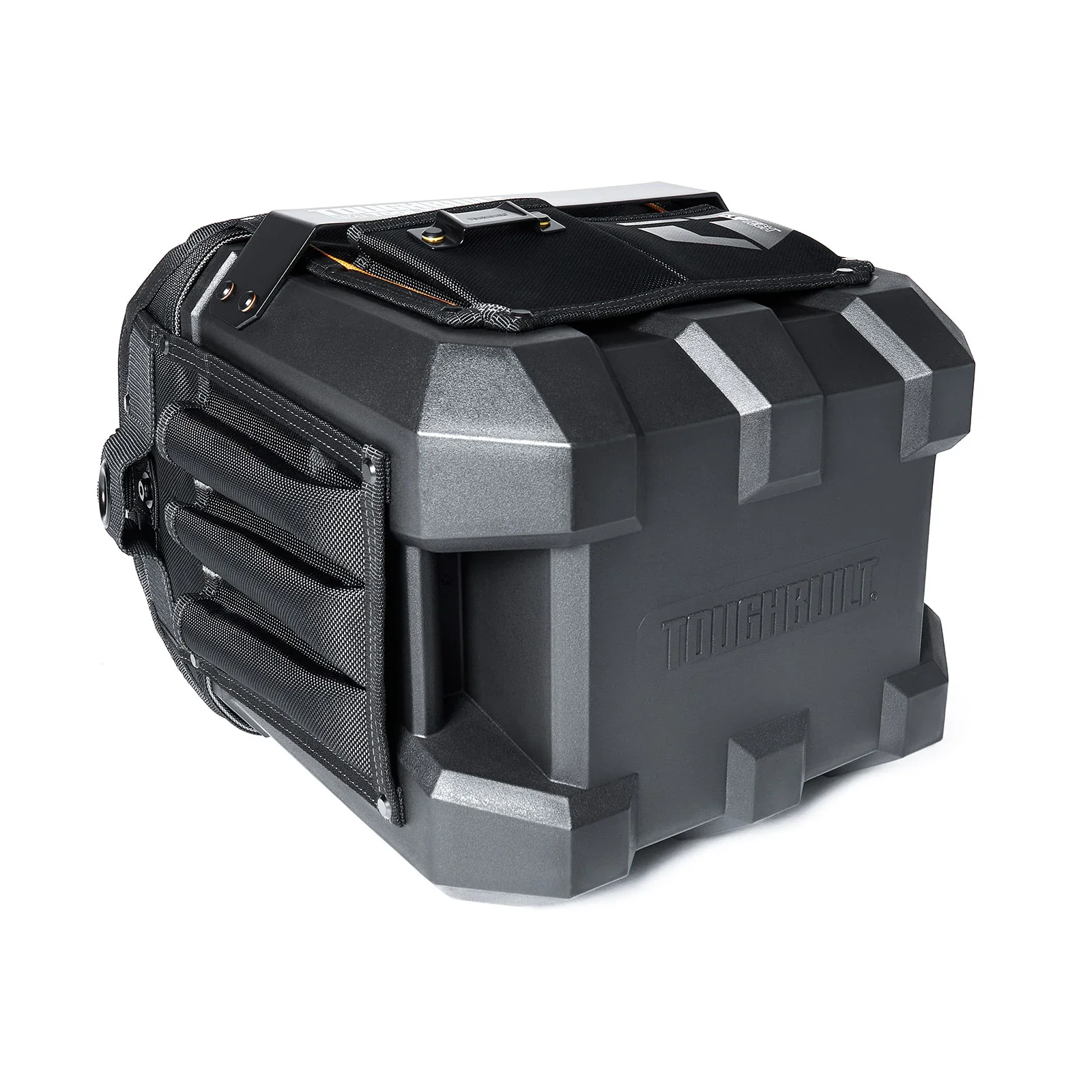 TOUGHBUILT TB-CT-82-12/TB-CT-82-16 중형/대형 공구 가방 1개 옥스포드 천 방수 하드 바닥 공구 상자 휴대용 보관 가방