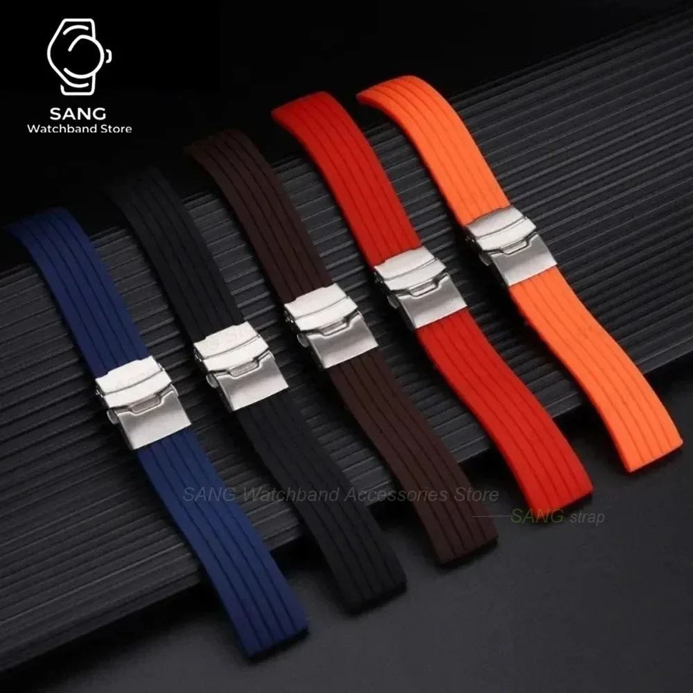 Versatile Silicone Watchband with Quick Release Strap
