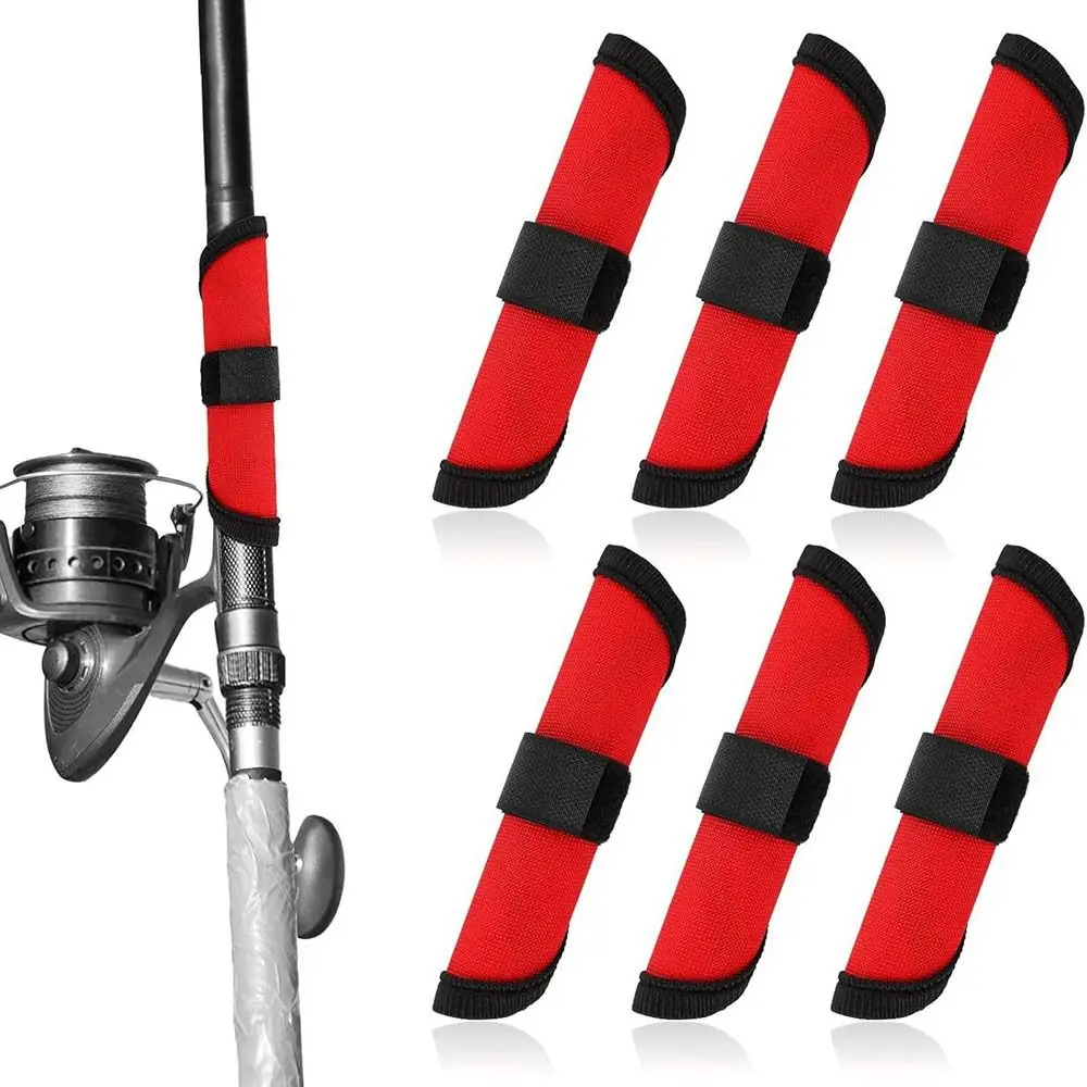 1pcs/6pcs Replacement Fishing Gears Fishing Lure Covers waterproof Protective Fish Hook Protectors Durable Bait Wrap