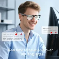 Lunettes intelligentes Bluetooth appel Sports de plein air casque AI Navigation vocale lentille photochromique étanche Anti-UV lunettes de soleil intelligentes 3