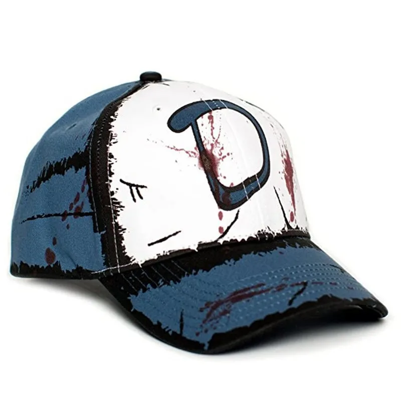 The Walking Dead Hat Clementine Adjustable Baseball Hat Unisex Cotton Casual Sunshade