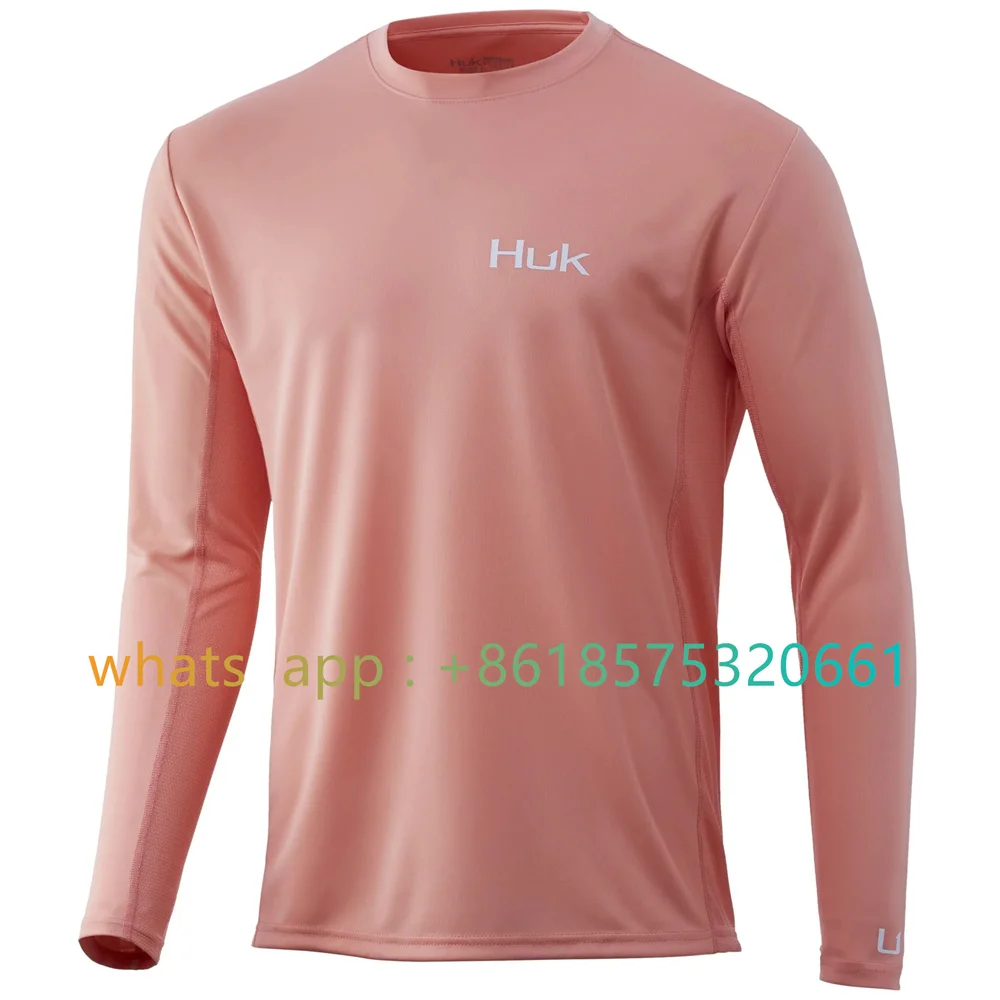 Huk Men's Pursuit Vented Long Sleeve 30 Upf Fishing Shirt