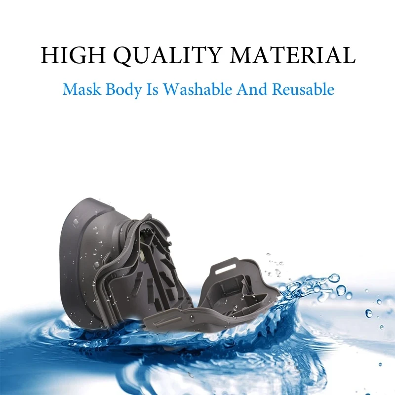 Masque Réutilisable avec Filtres - Lot de 10 Filtres Inclus