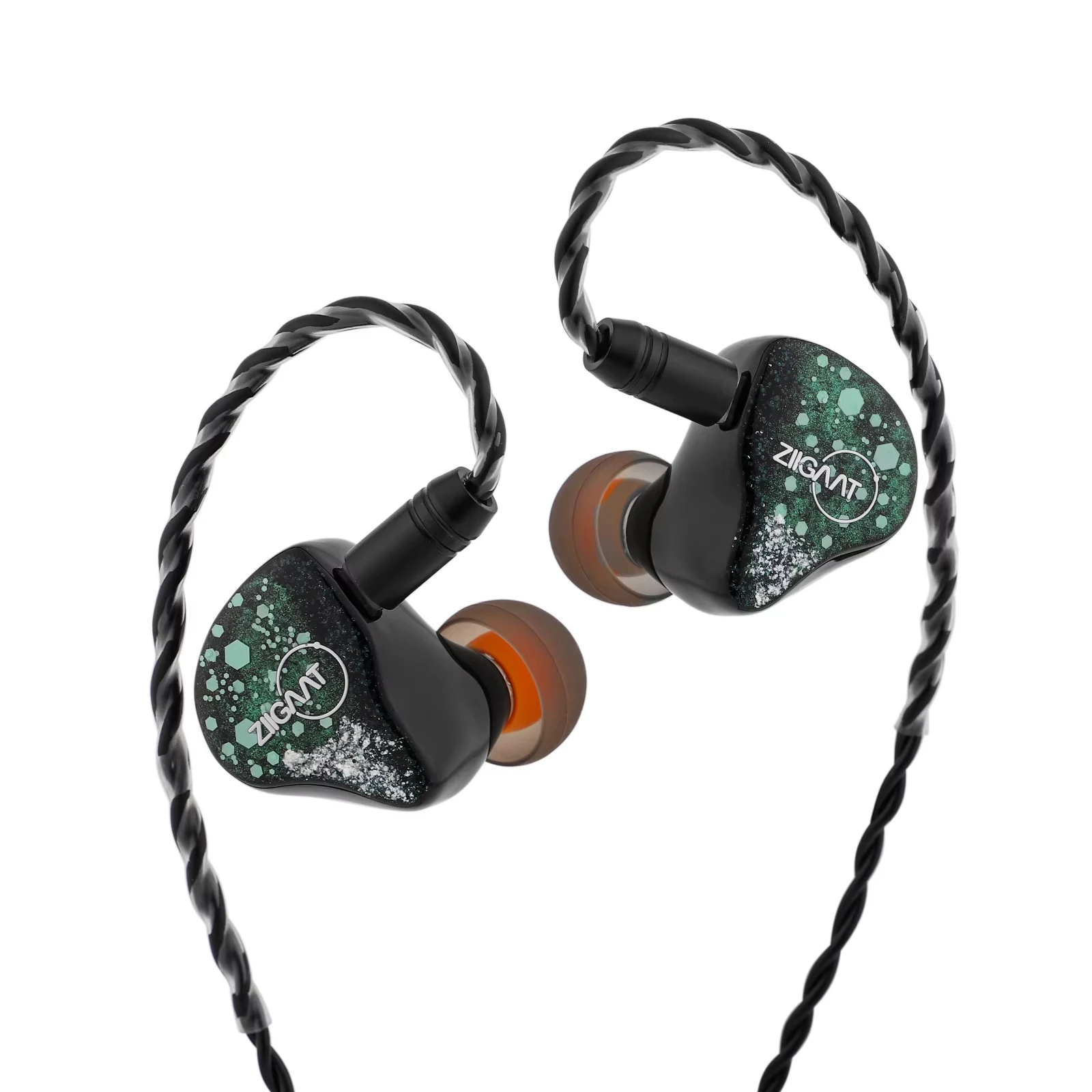 イヤホン ZiiGaat Arcanis ZiiGaat Arcanis Professional 2DD+5BA Hybrid IEM Earphone