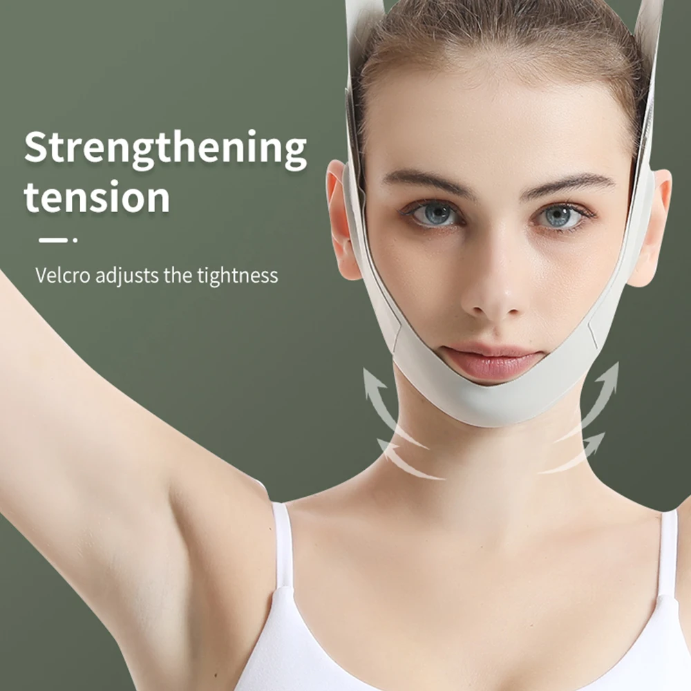 Enhanced Anti-Aging Facial Sculpting Band for Double Chin Reduction